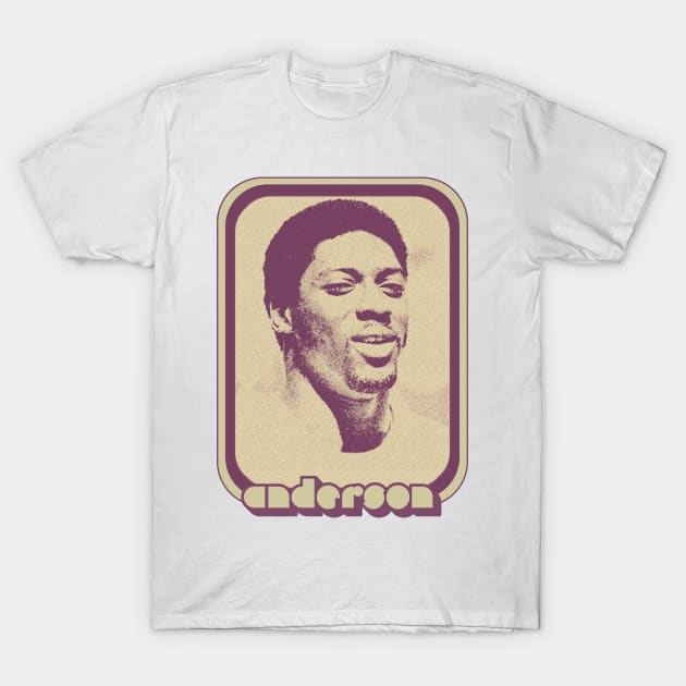 Ottis Jerome "O.J." Anderson // Retro Football Dan Design T-Shirt by DankFutura